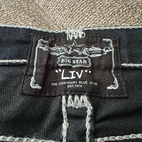 Vintage Collection “Big Star” ❤️ “LIV” Jeans  Size 32R - Picture 12 of 12
